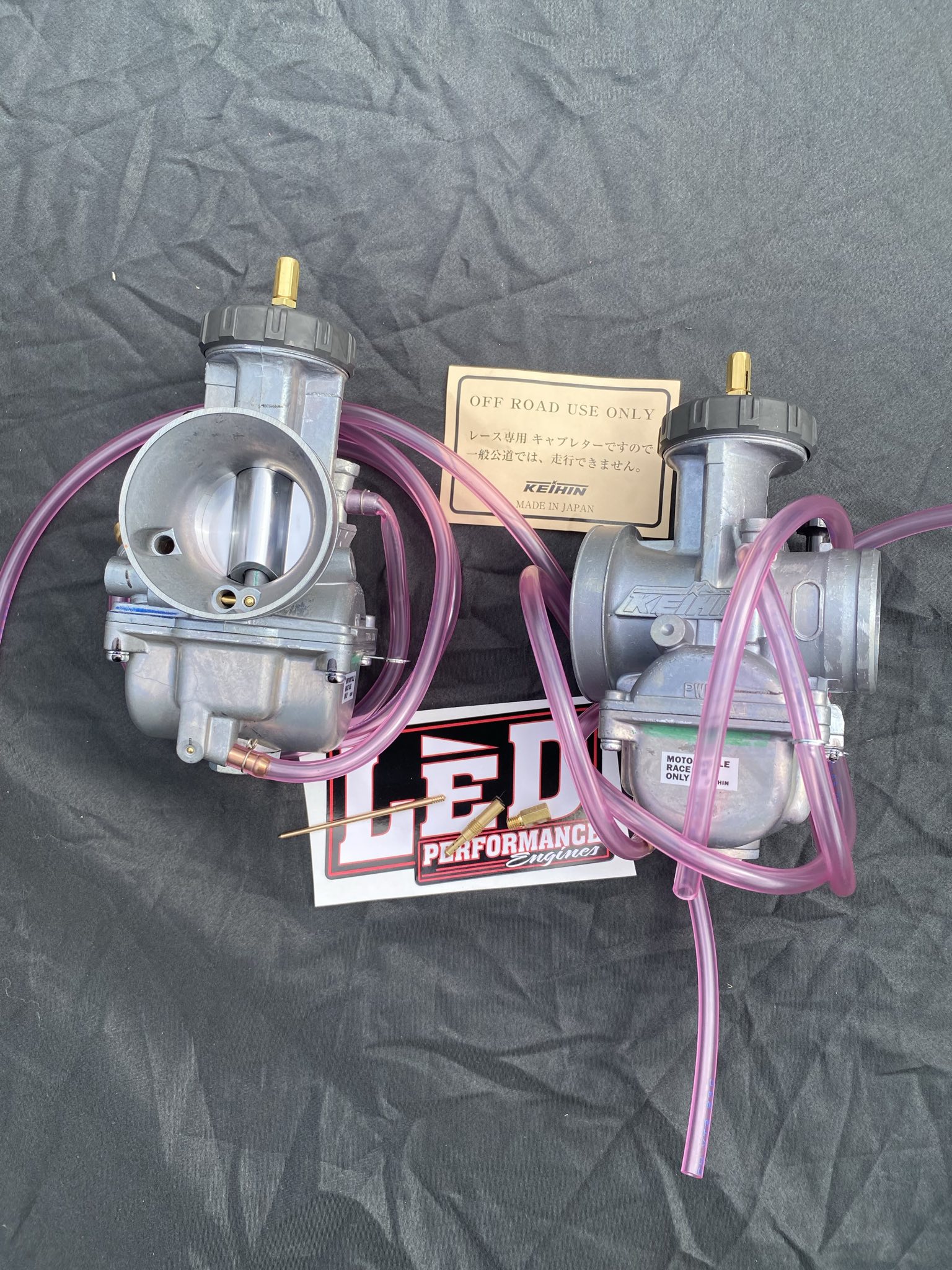 きばん Keihin 39 PWK Carburetor – LED Performance